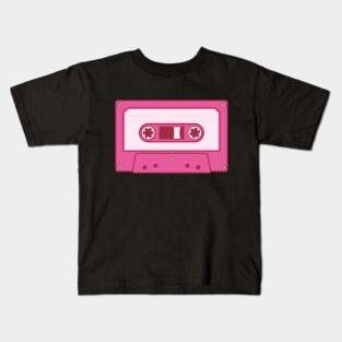 Pink Cassette Kids T-Shirt